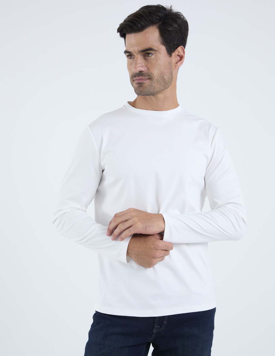 Playera t-shirt cuello redondo para hombre