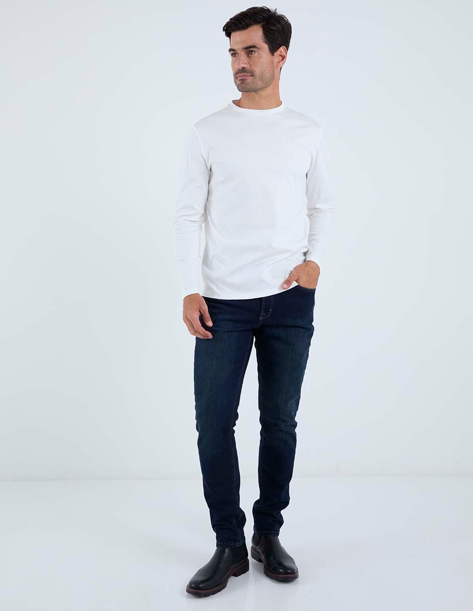 Playera calderoni t-shirt cuello redondo para hombre