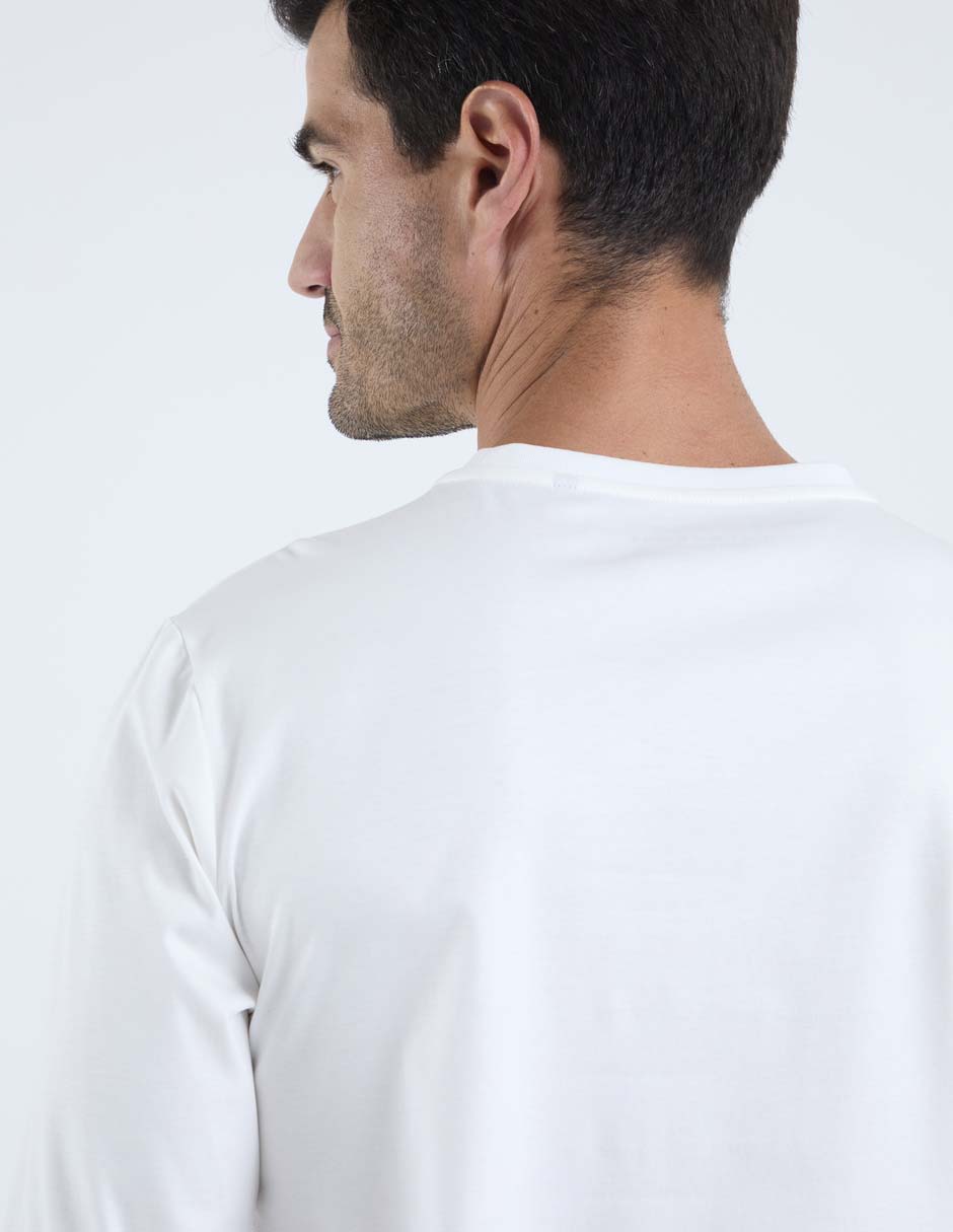 Playera calderoni t-shirt cuello redondo para hombre
