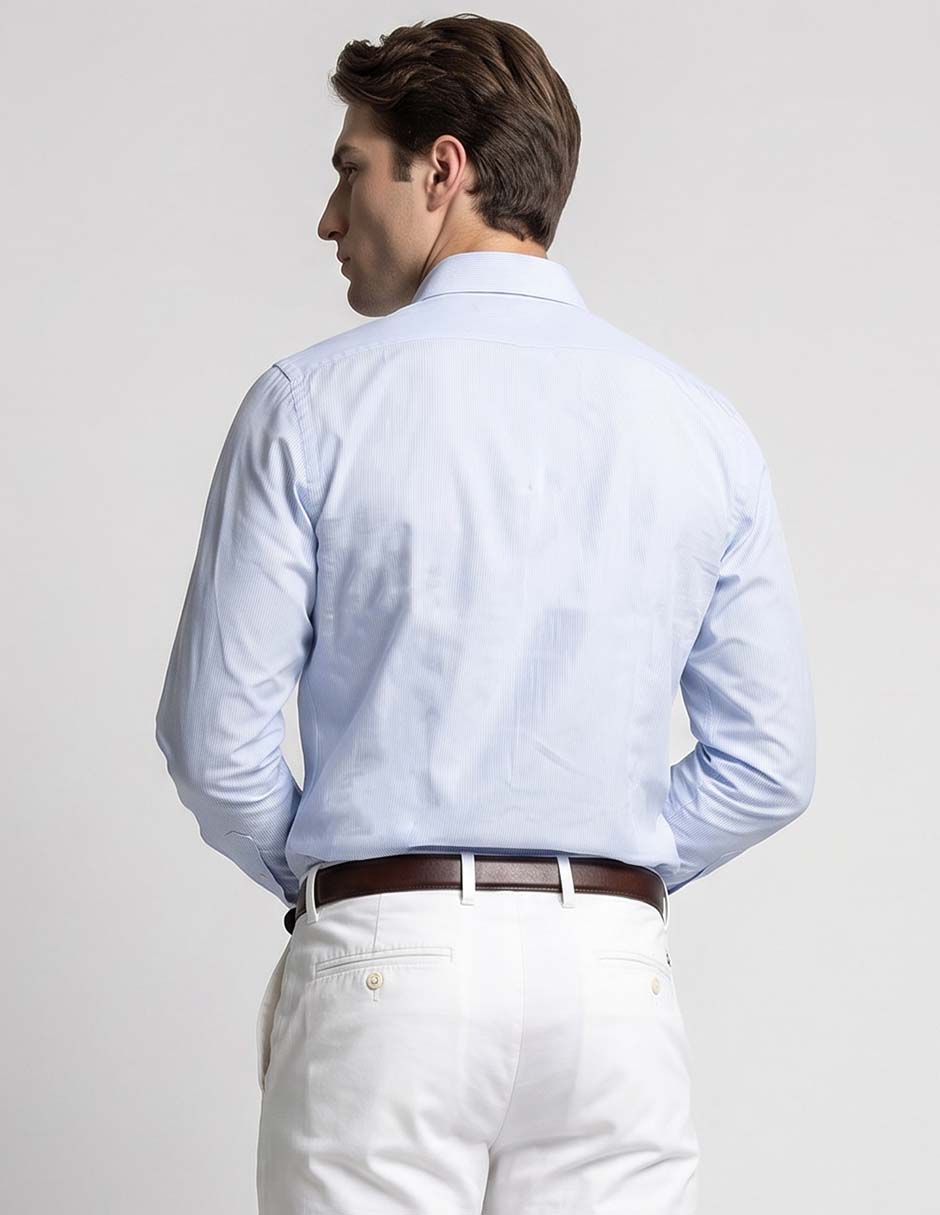 Camisa de vestir manga larga para hombre 3