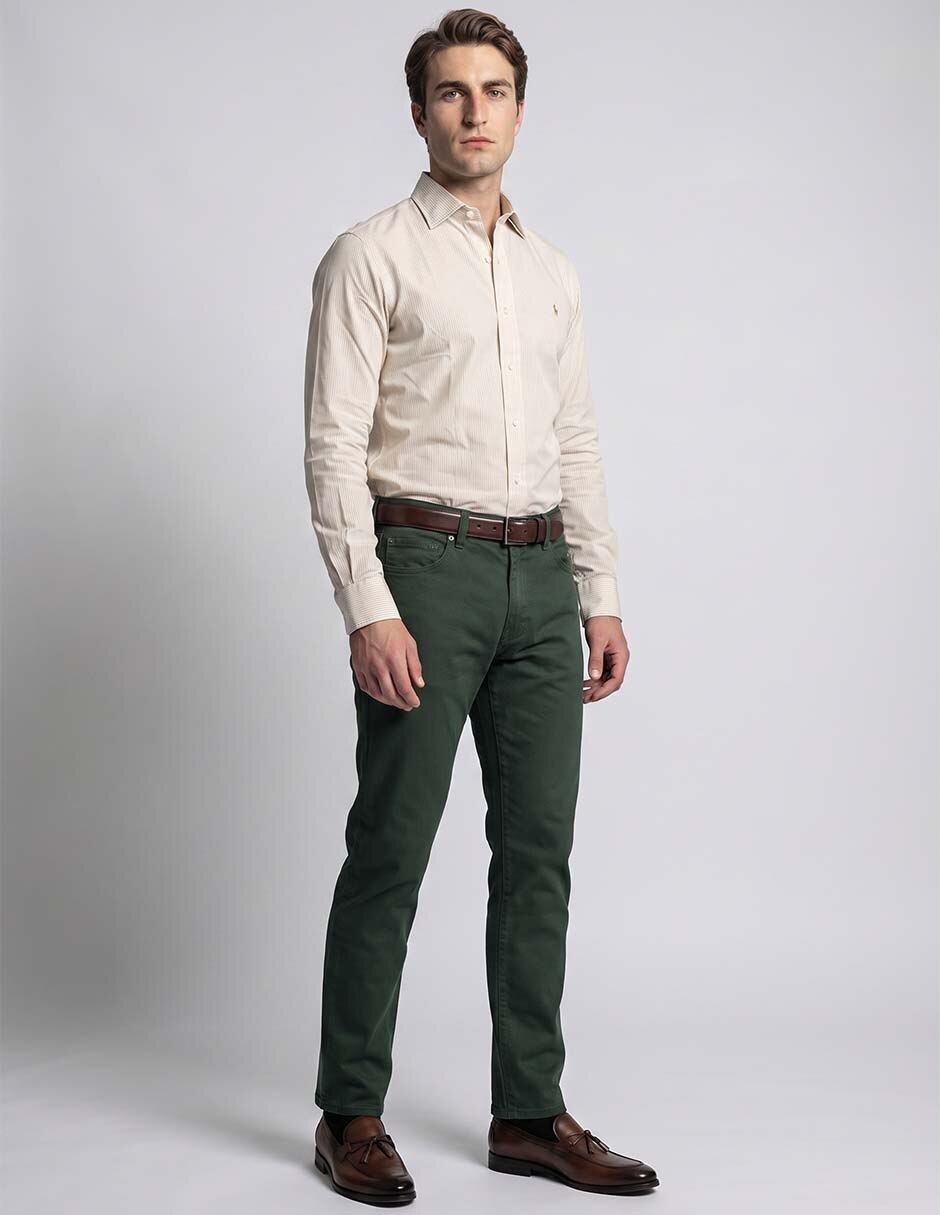 CAMISA POLO RL LISO REGULAR FIT