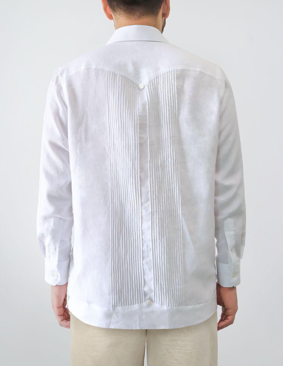 Guayabera manga larga Maauad para hombre