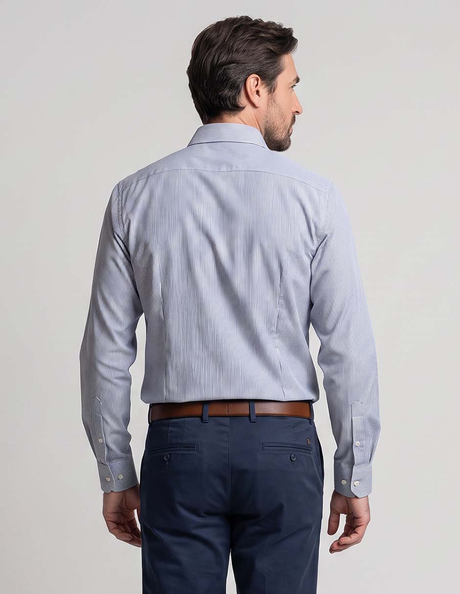 Camisa de vestir manga larga para hombre 2