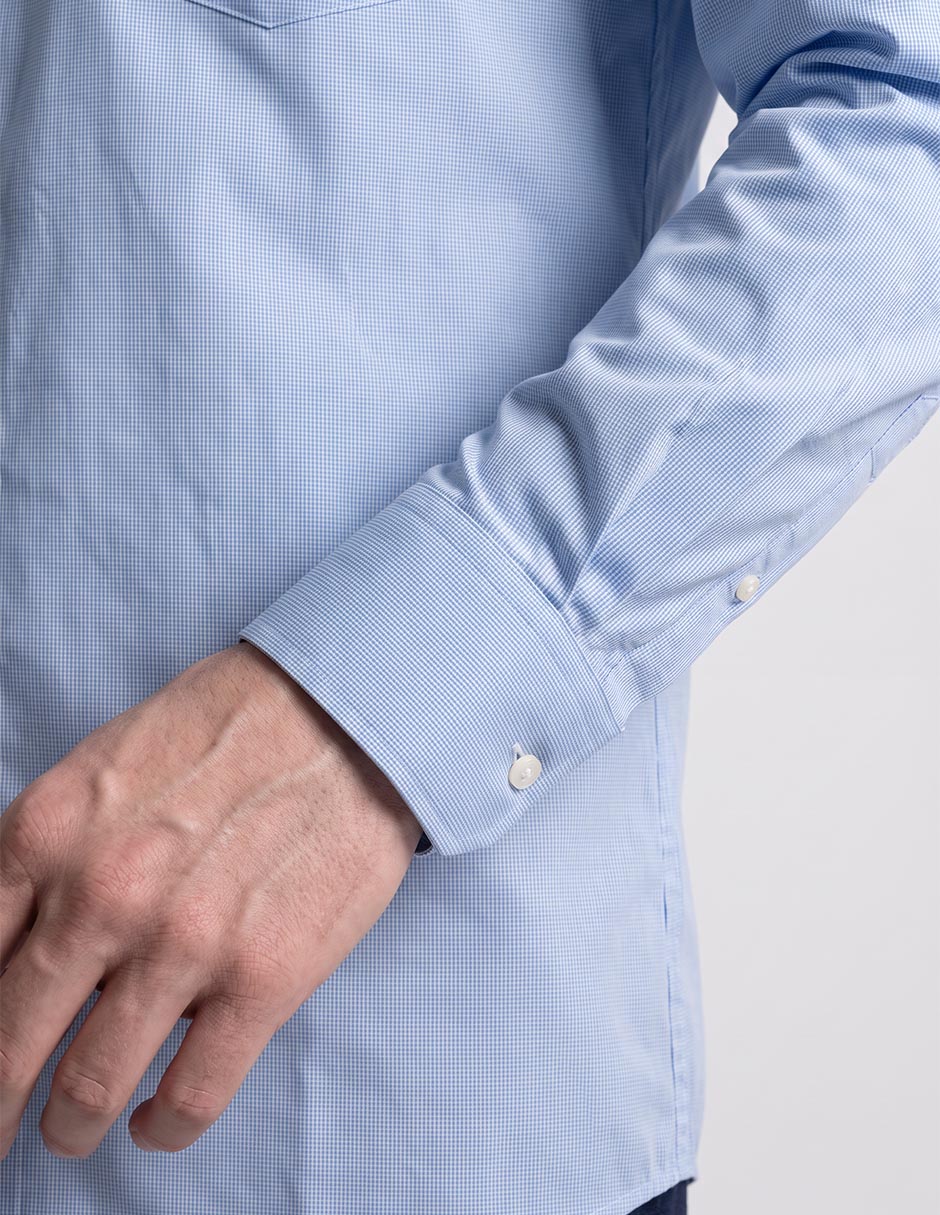 Camisa de vestir manga larga para hombre 3