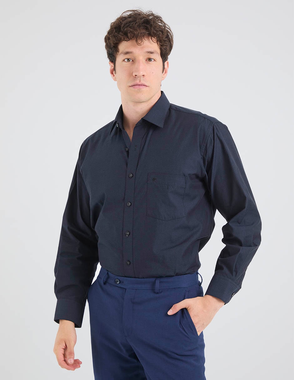 Camisa formal manchester manga larga para hombre Camisa formal manchester manga larga para hombre
