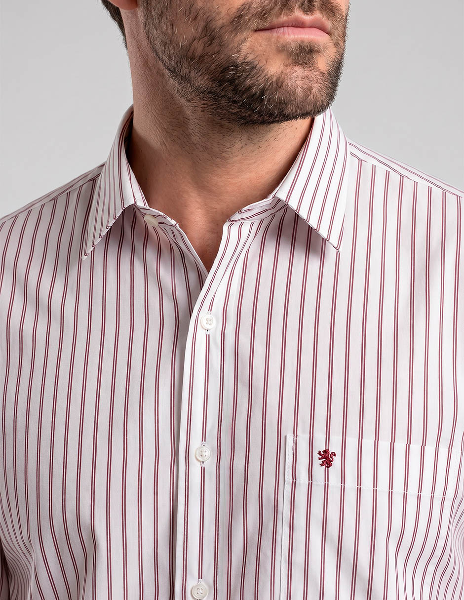 Camisa formal y algodón manga larga para hombre 2