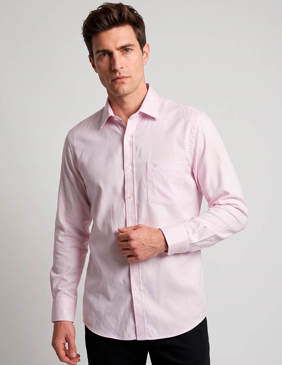 Camisa de vestir manga larga para hombre Camisa de vestir manga larga para hombre