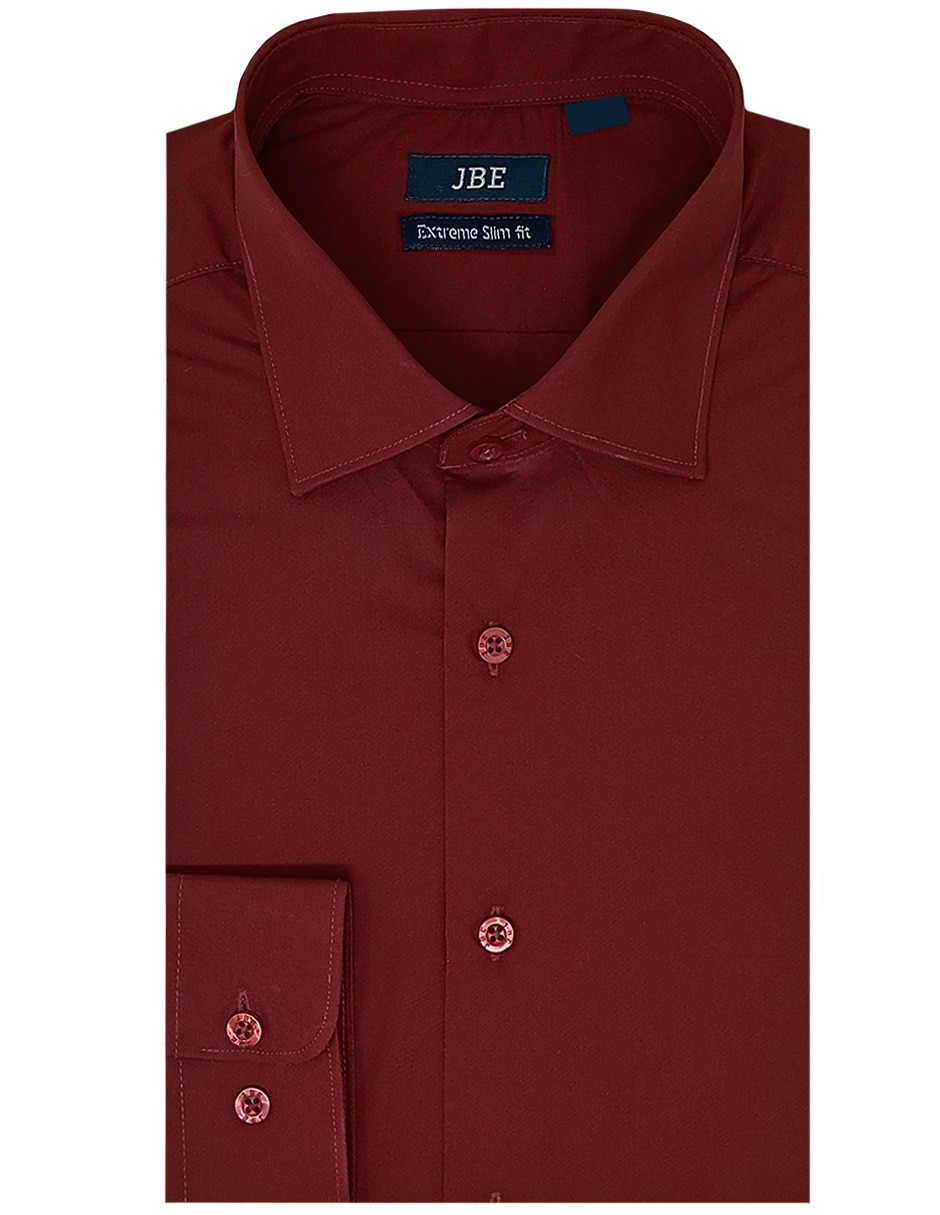 Camisa de vestir manga larga para hombre