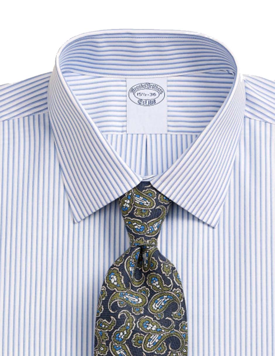 Camisa formal manga larga para hombre 4