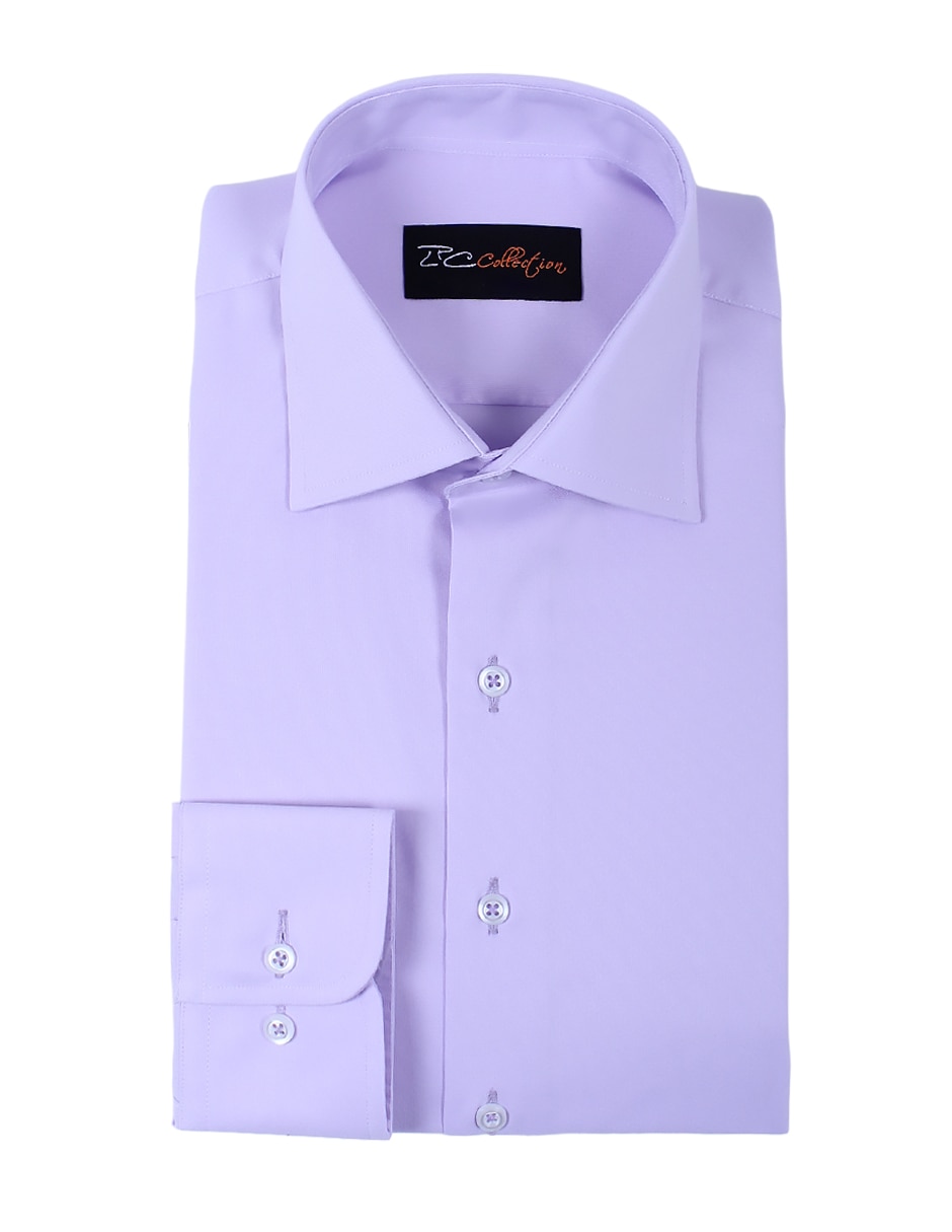Camisa de vestir L.p.c. manga larga para hombre