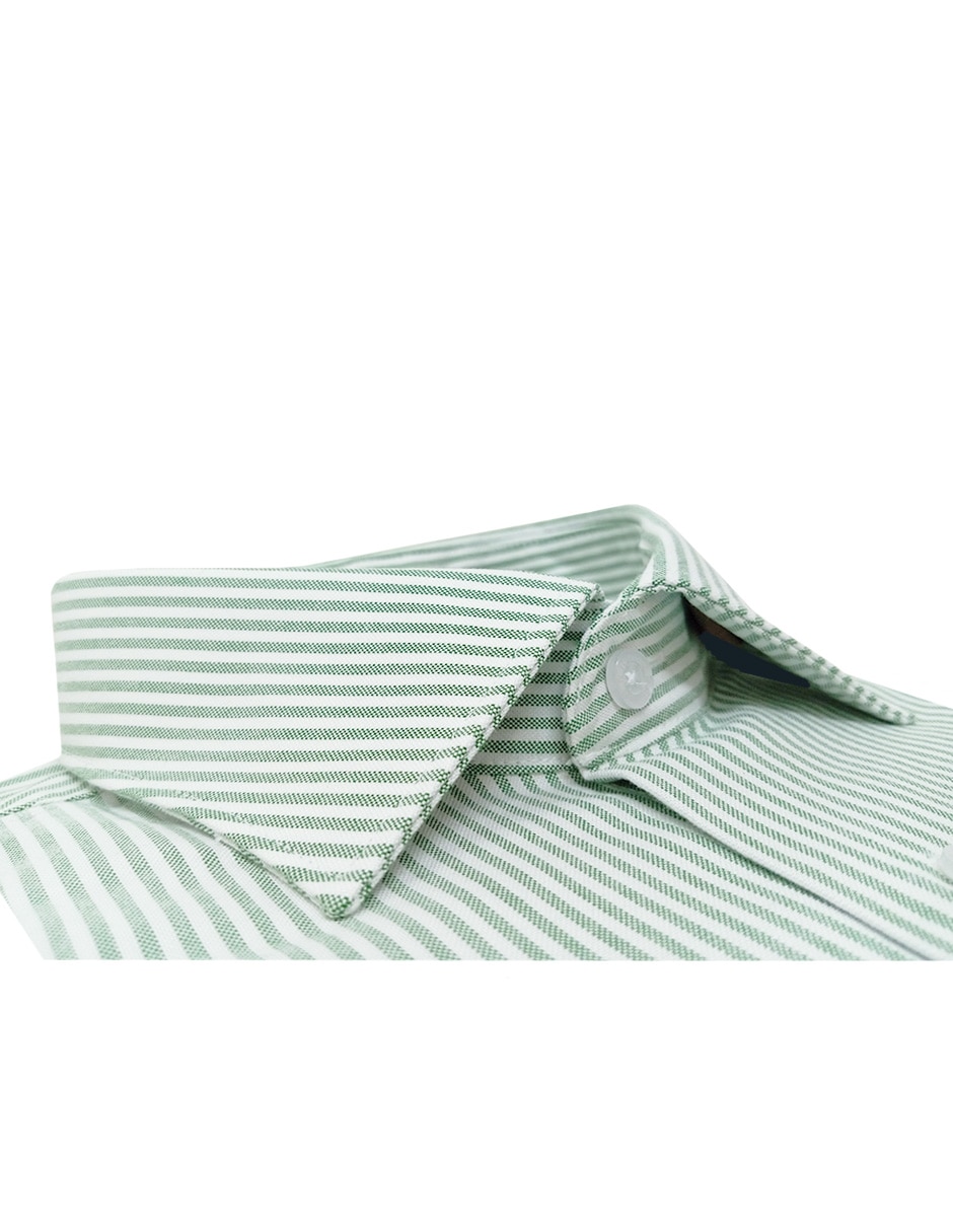Camisa de vestir JBE de algodón manga larga para hombre
