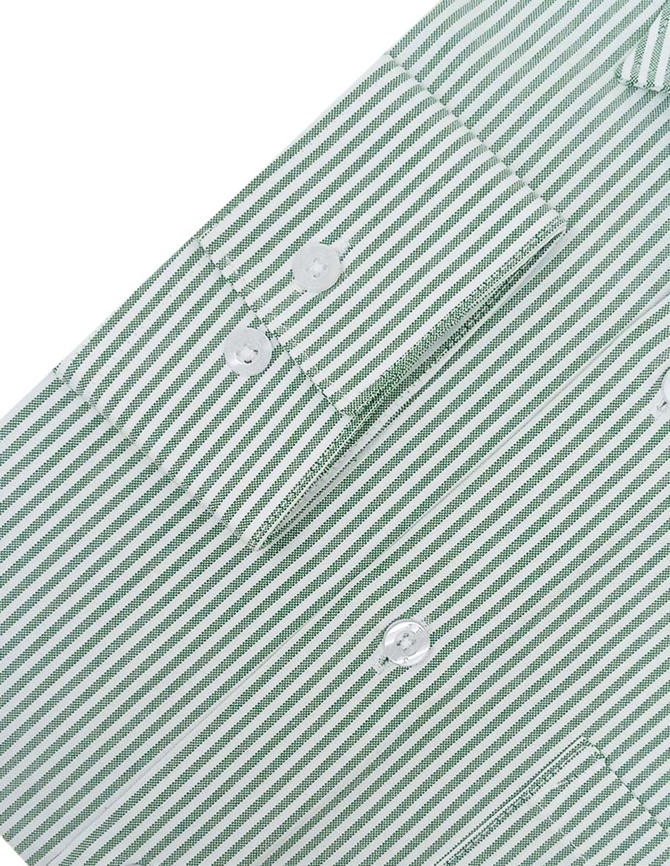 Camisa de vestir JBE de algodón manga larga para hombre