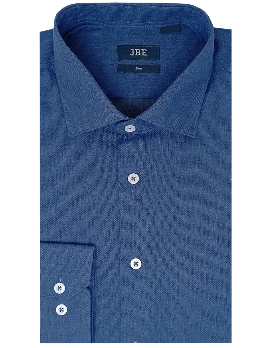 Camisa de vestir manga larga para hombre