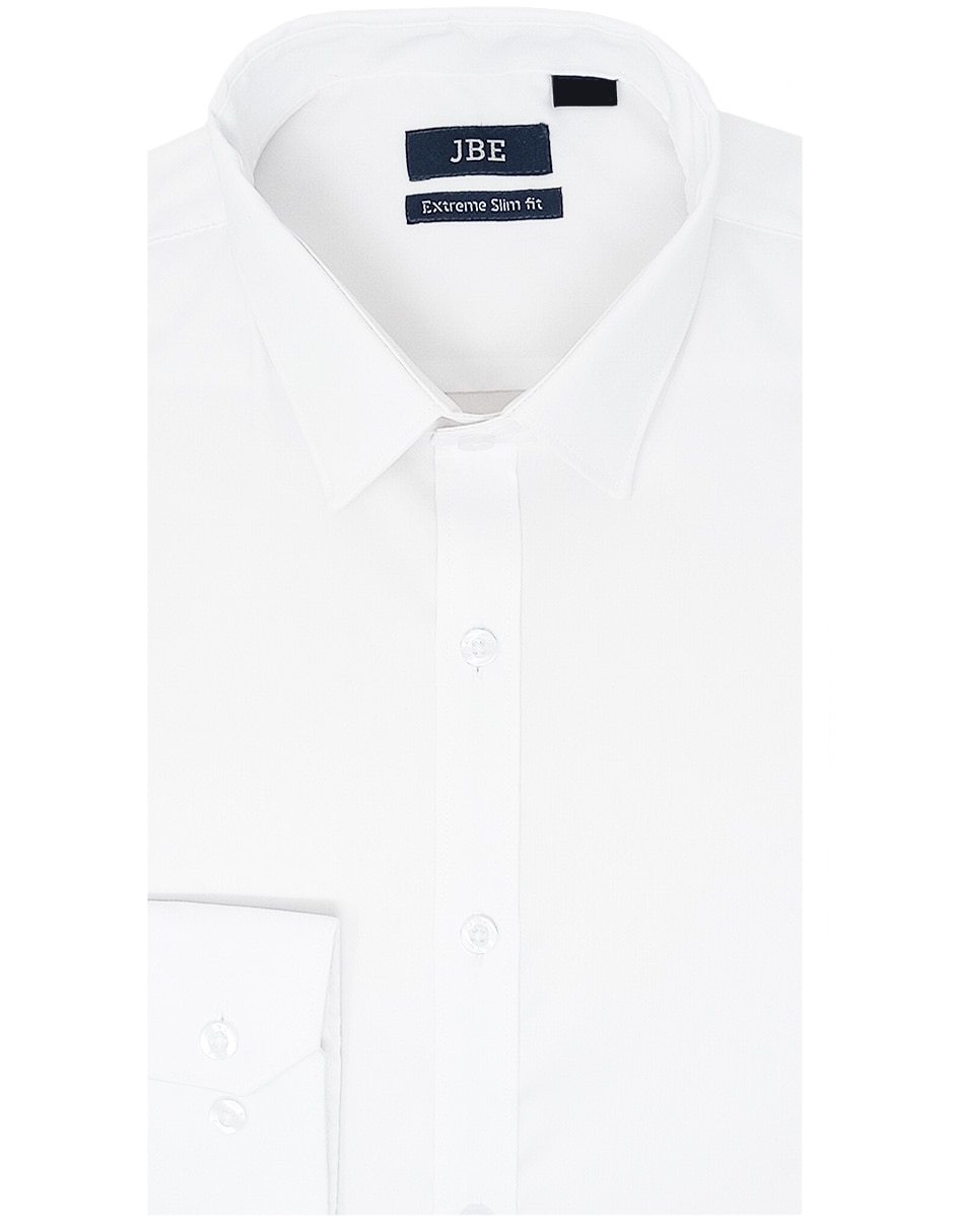 Camisa de vestir JBE manga larga para hombre