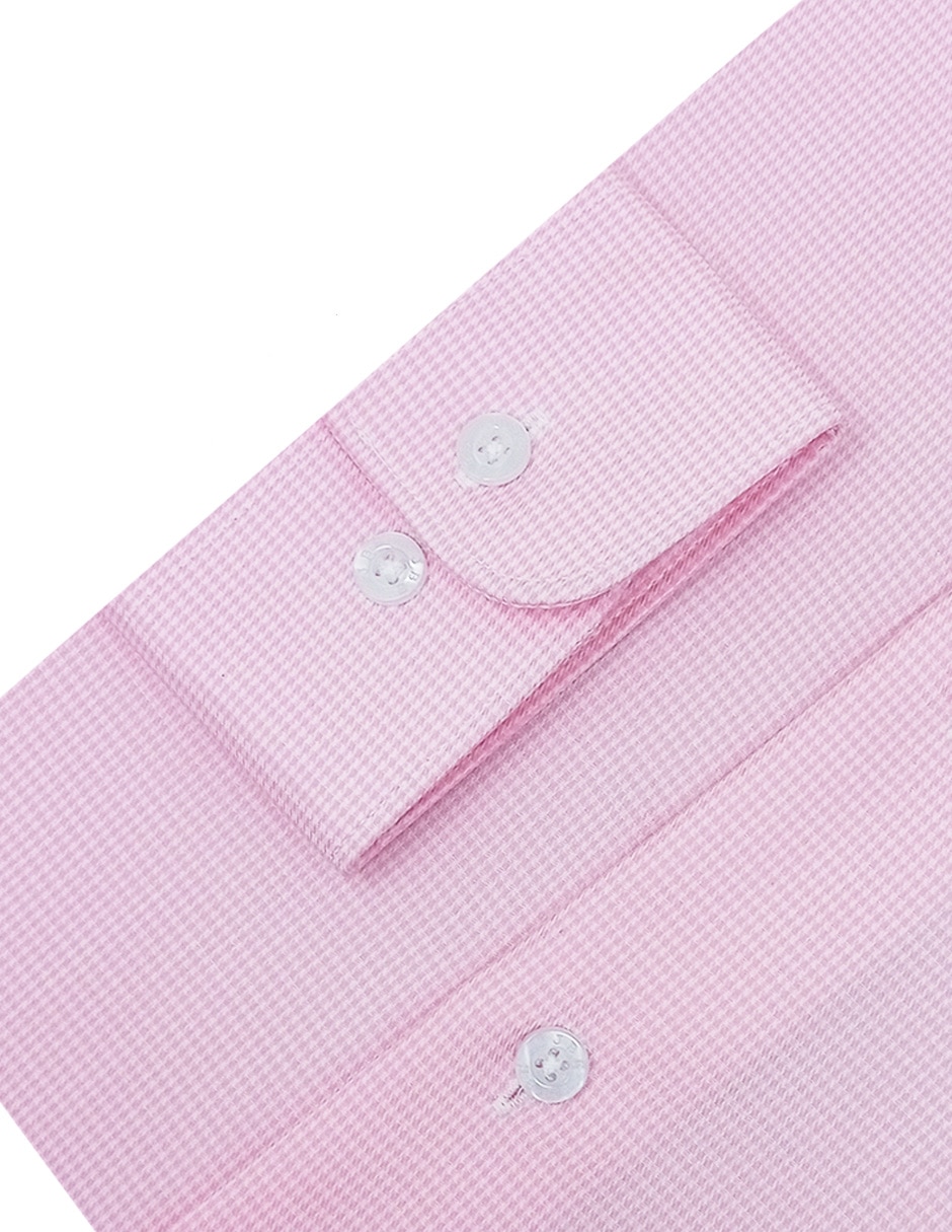 Camisa de vestir de algodón manga larga para hombre 7