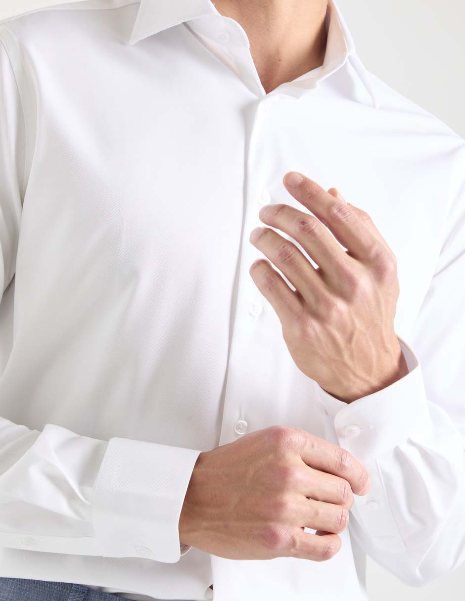 Camisa de vestir manga larga para hombre 5