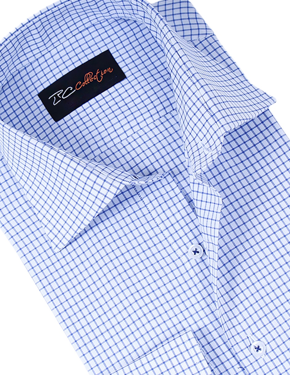 Camisa de vestir manga larga para hombre