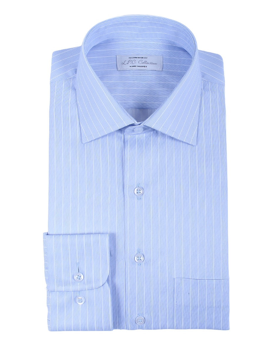 Camisa de vestir manga larga para hombre