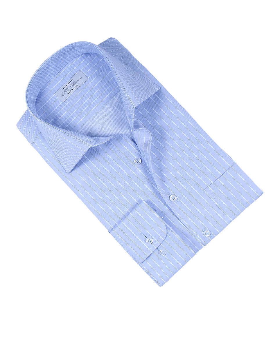 Camisa de vestir manga larga para hombre