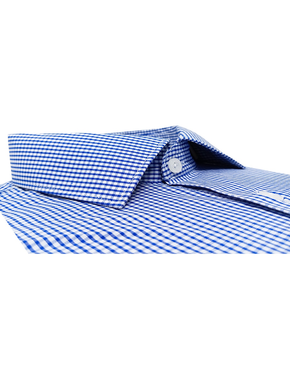 Camisa de vestir de algodón manga larga para hombre 2