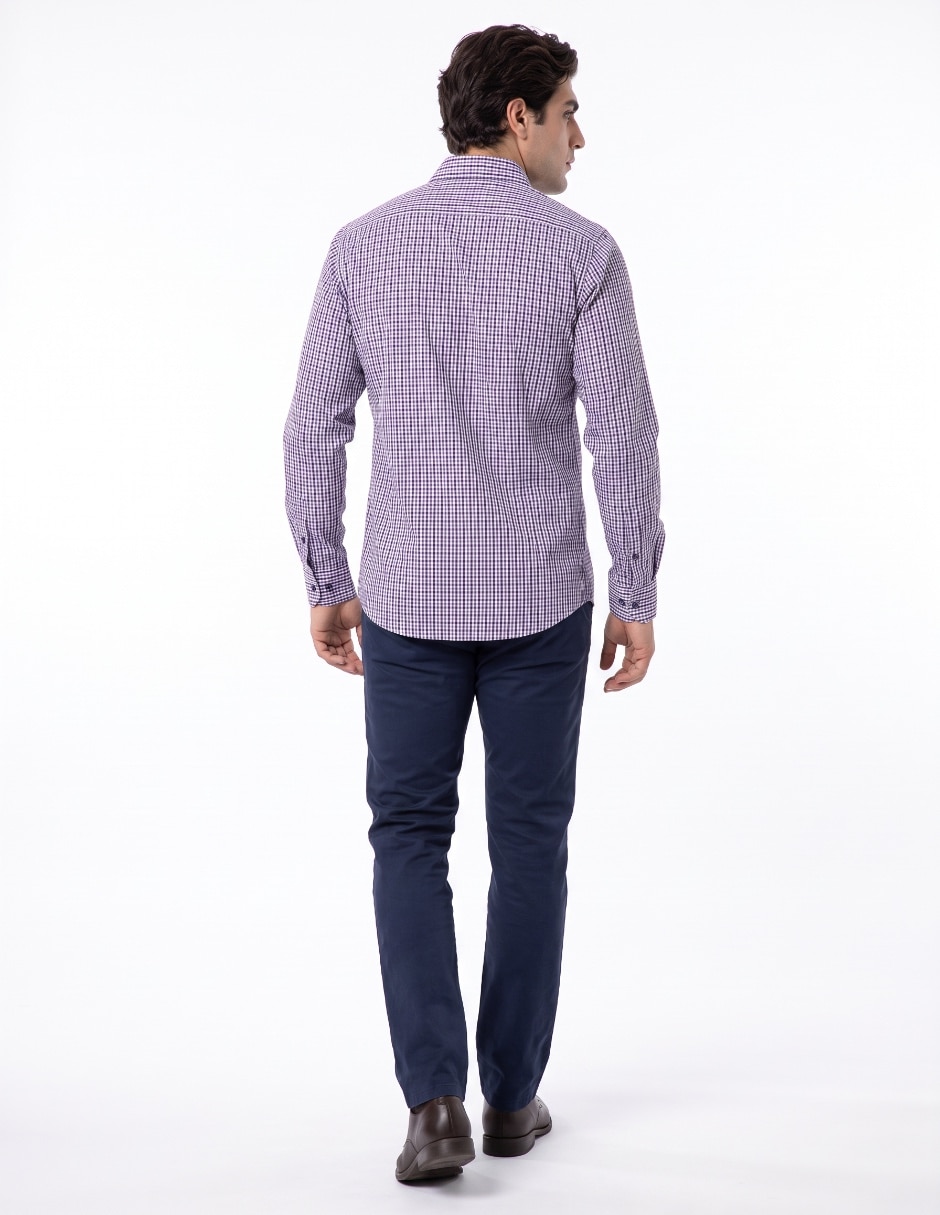 Camisa de vestir de Bambú manga larga para hombre 2