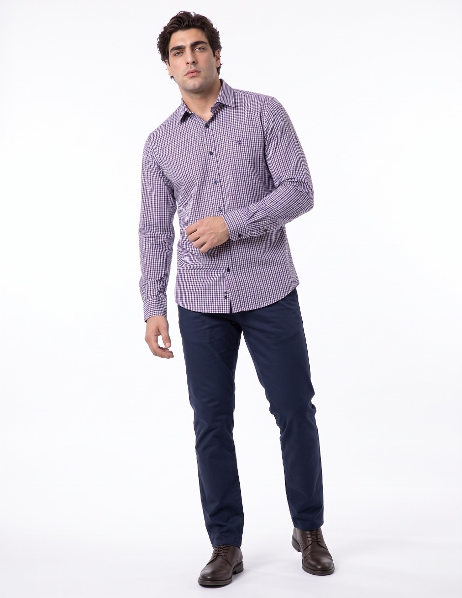 Camisa de vestir de Bambú manga larga para hombre 3