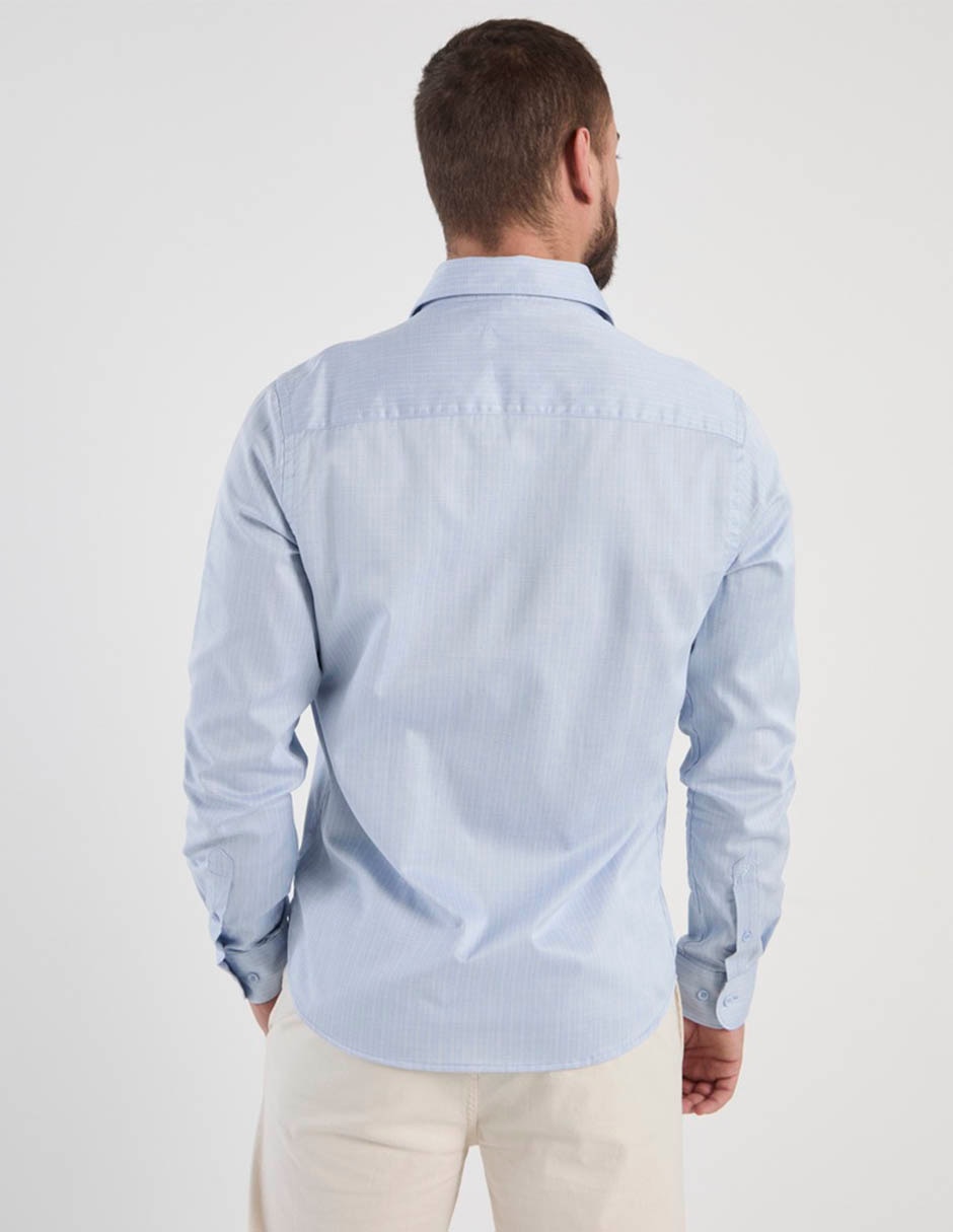 Camisa de vestir manga larga para hombre 6