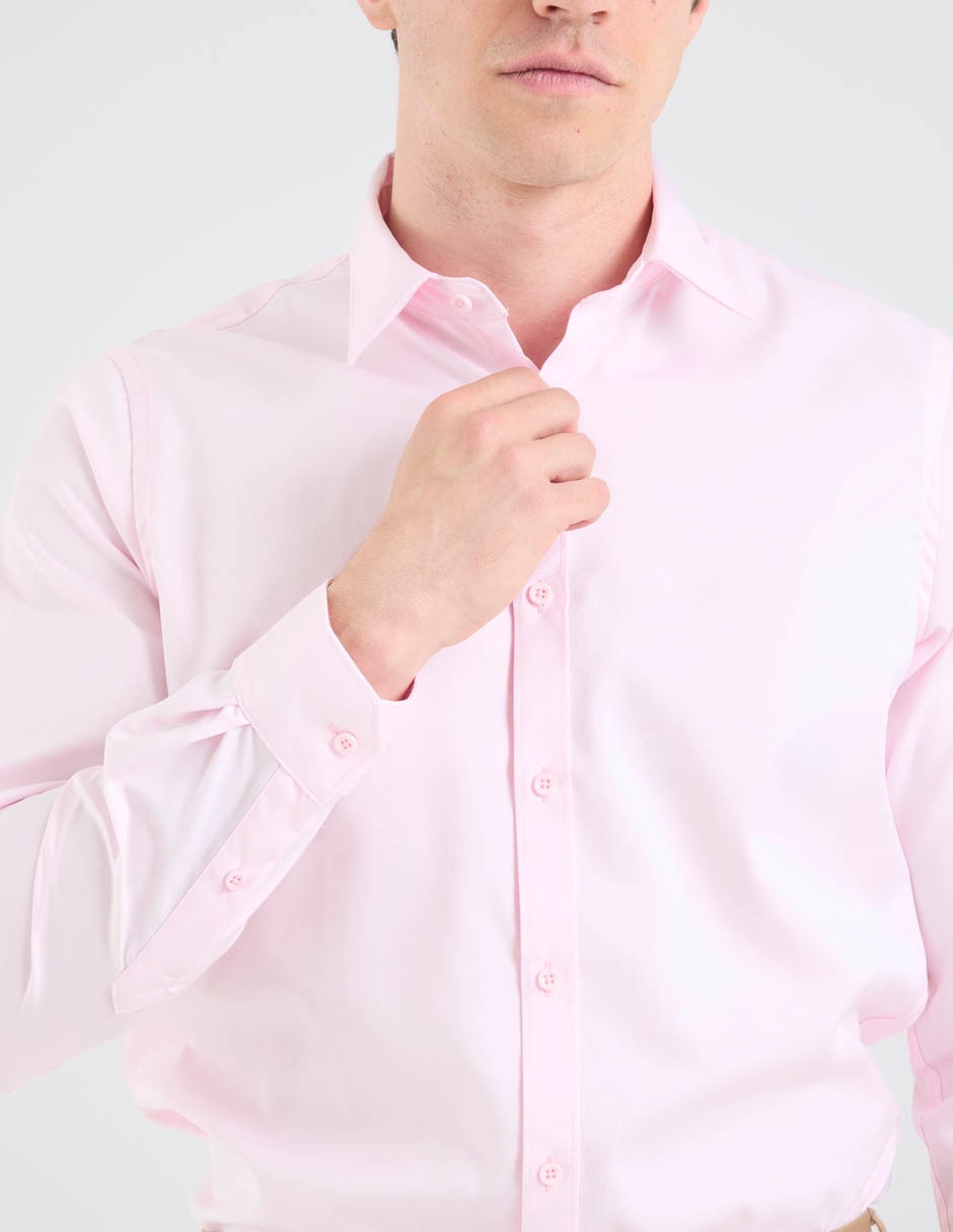 Camisa de vestir manga larga para hombre 4