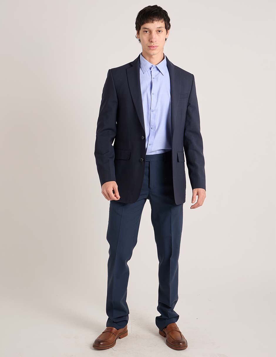 Camisa De Vestir Manga Larga Para Hombre