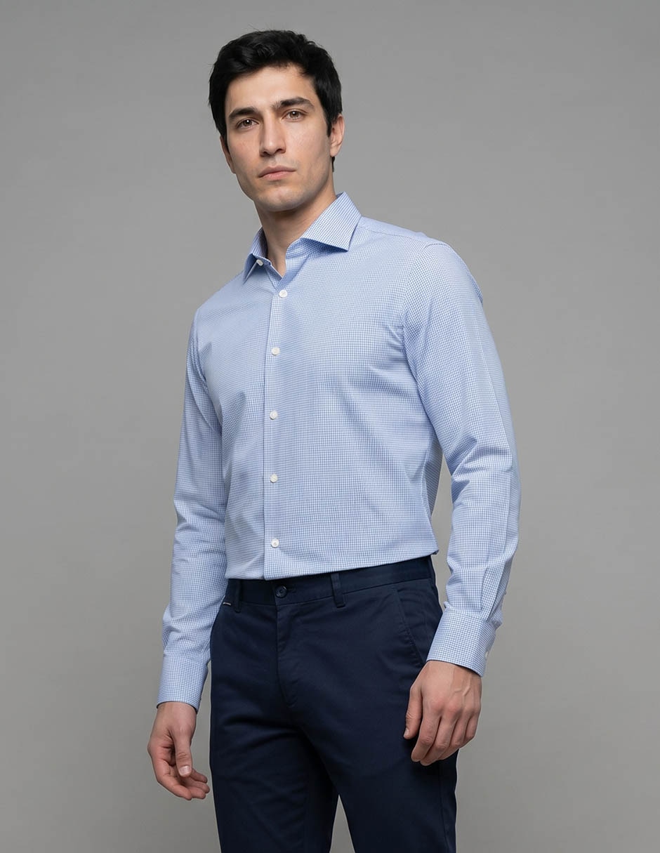 Camisa de vestir manga larga para hombre Camisa de vestir manga larga para hombre