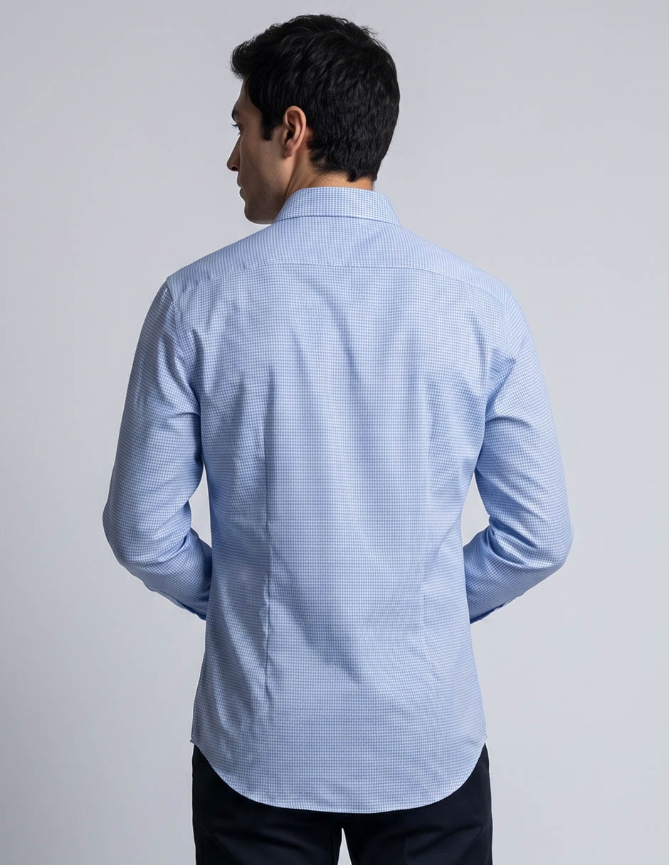 Camisa de vestir Calderoni manga larga para hombre