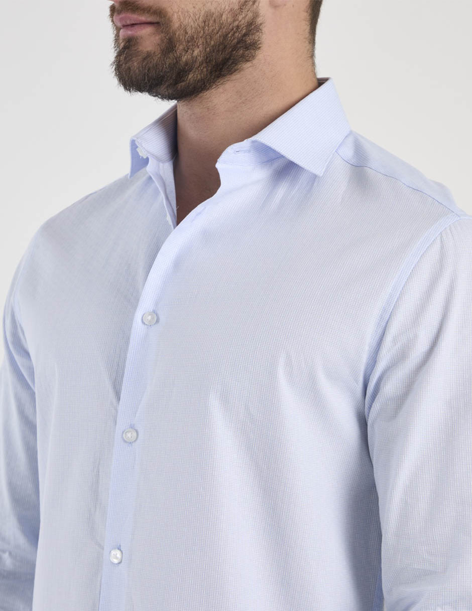 Camisa de algodón manga larga para hombre 3