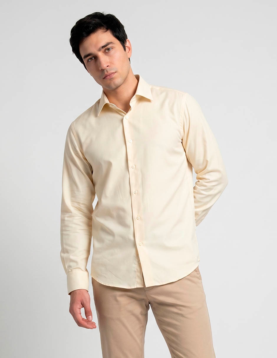 Camisa formal manga larga para hombre Camisa formal manga larga para hombre