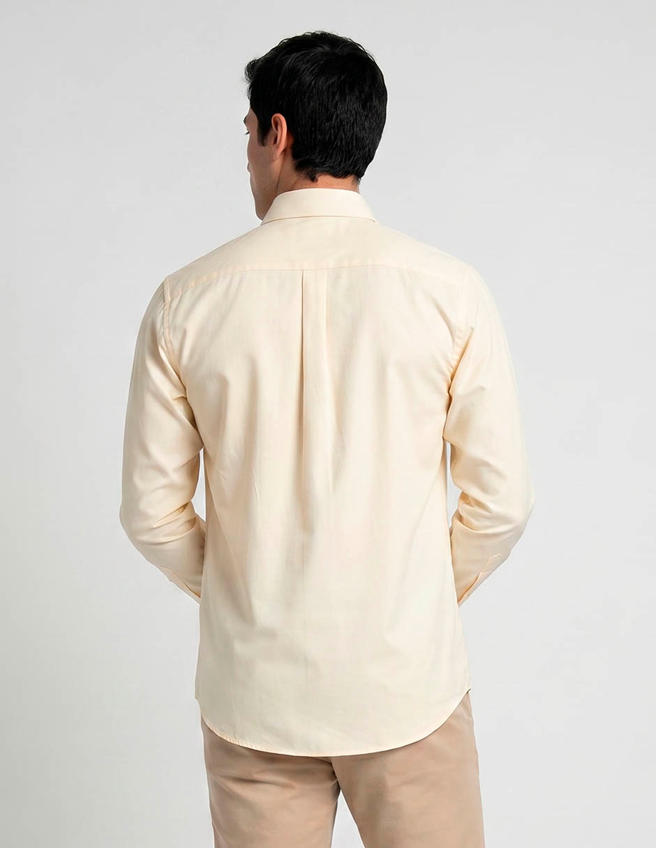 Camisa formal manga larga para hombre 3
