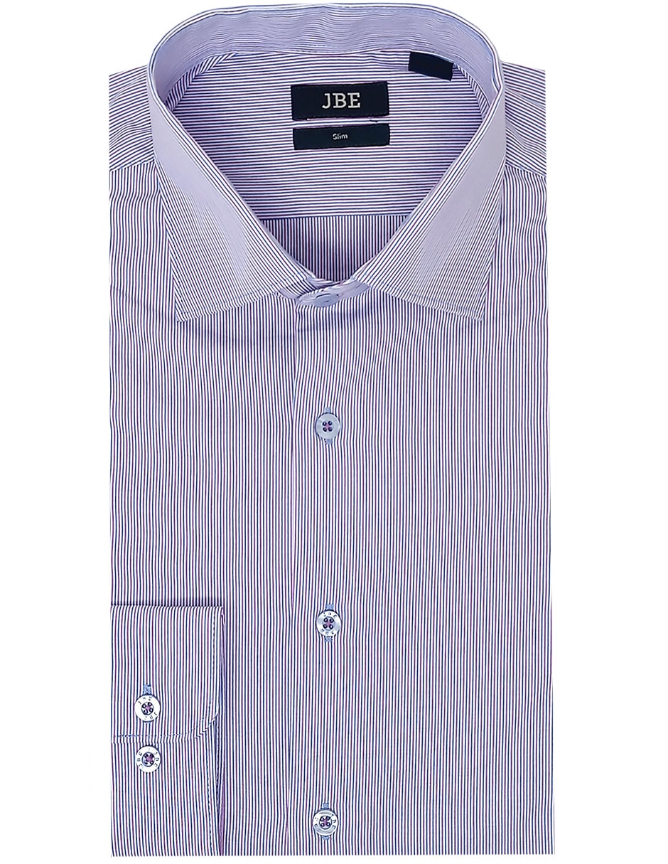 Camisa formal de algodón manga larga para hombre Camisa formal de algodón manga larga para hombre