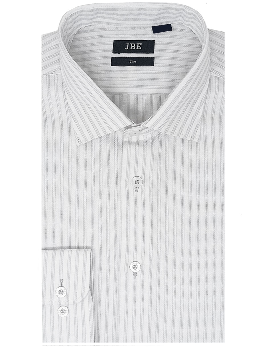 Camisa formal de algodón y manga larga para hombre Camisa formal de algodón y manga larga para hombre