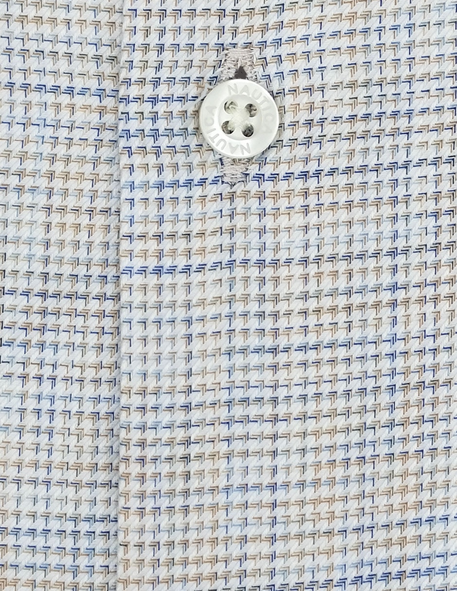 Camisa formal de algodón manga larga para hombre 3