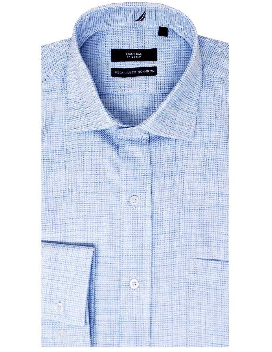 Camisa formal de algodón manga larga para hombre Camisa formal de algodón manga larga para hombre