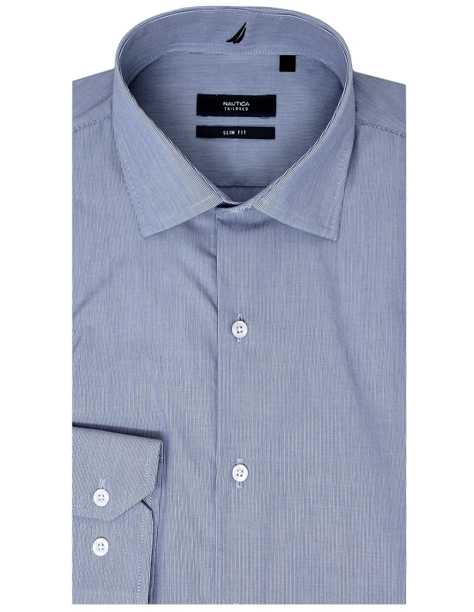 Camisa formal de algodón manga larga para hombre Camisa formal de algodón manga larga para hombre
