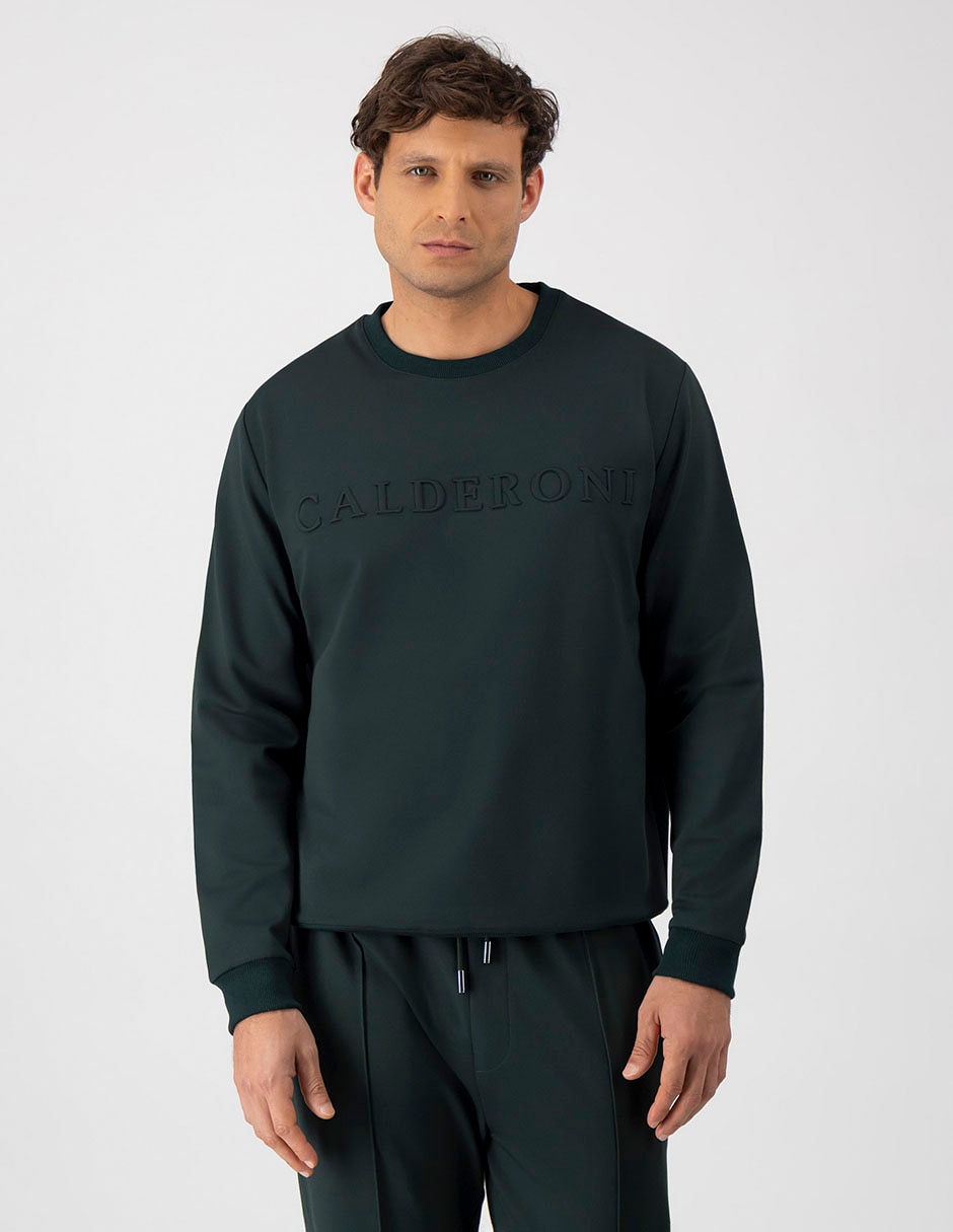 Suéter Cuello Redondo Para Hombre