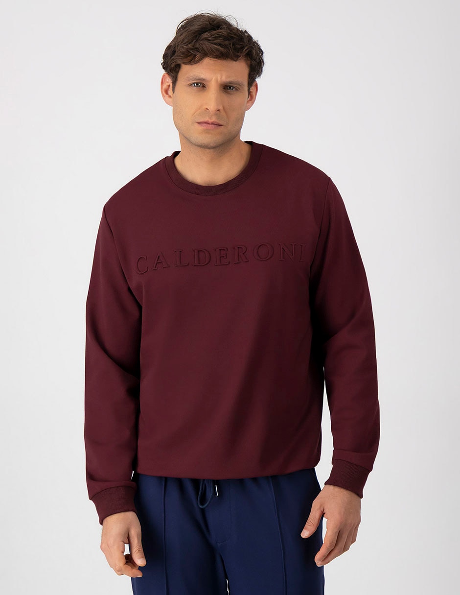 Suéter Cuello Redondo Para Hombre