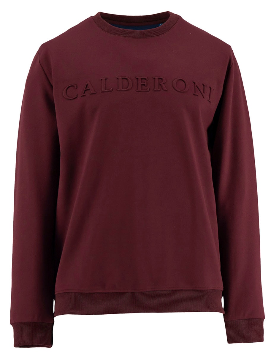 Suéter Calderoni Cuello Redondo Para Hombre
