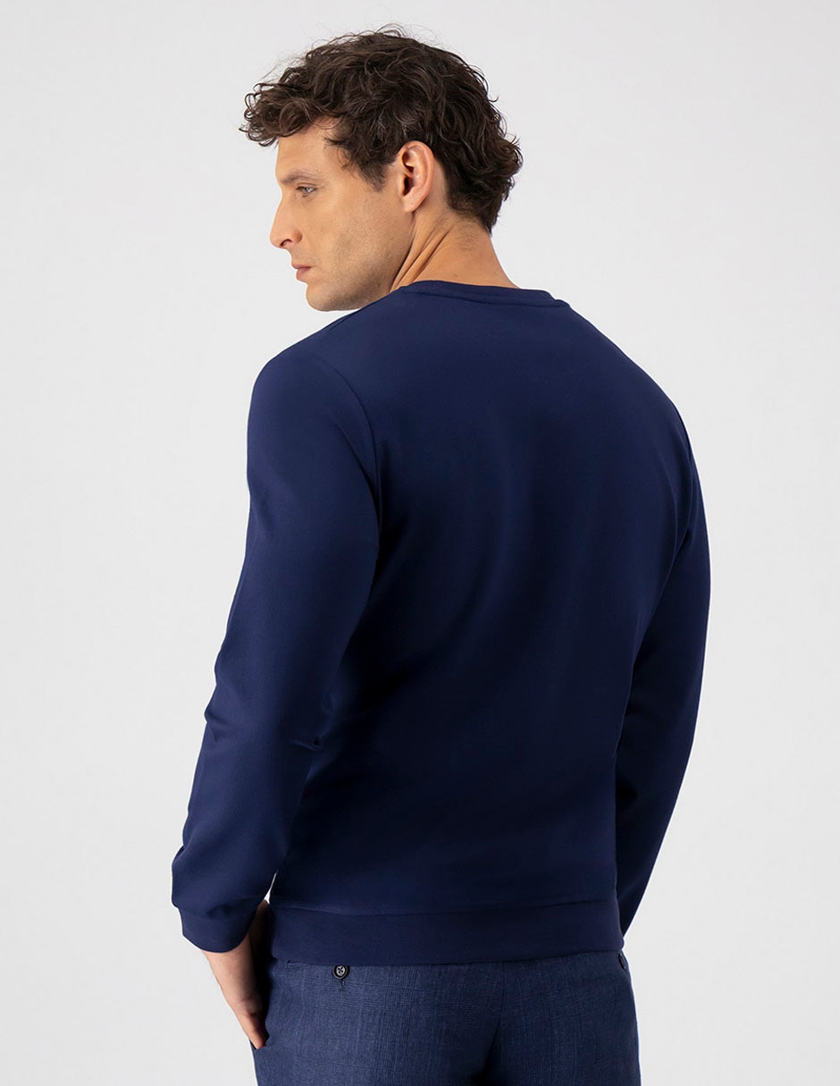 Suéter Calderoni cuello redondo para hombre