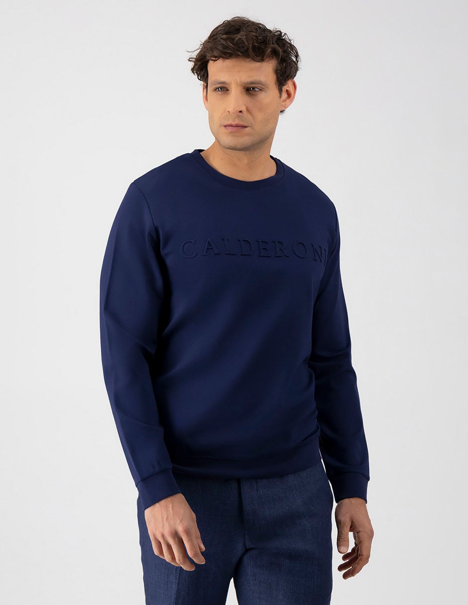 Suéter cuello redondo para hombre