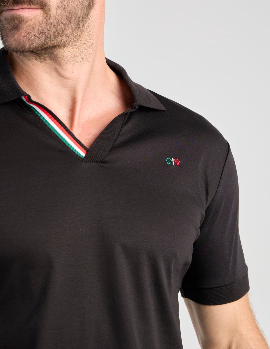 Playera polo calderoni para hombre