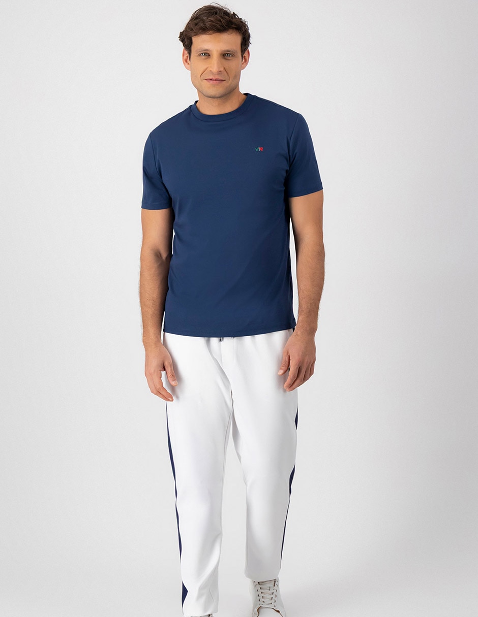 "set playera/playera" calderoni otoño invierno 26 "cuello" redondo "para hombre"