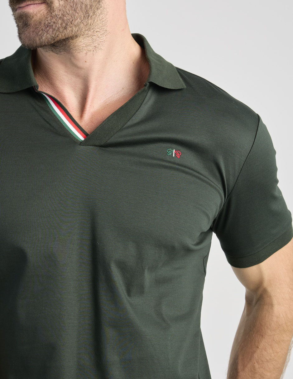 Playera polo calderoni para hombre
