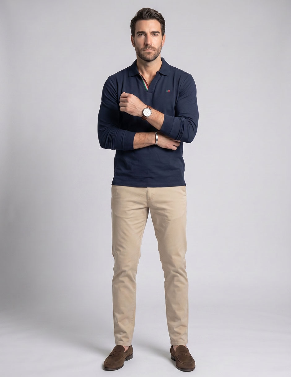 Playera cuello polo para hombre 3