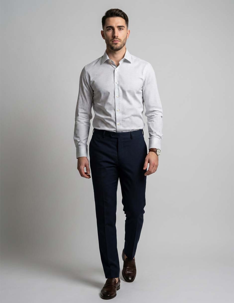 Camisa de vestir brooks brothers manga larga para hombre 3