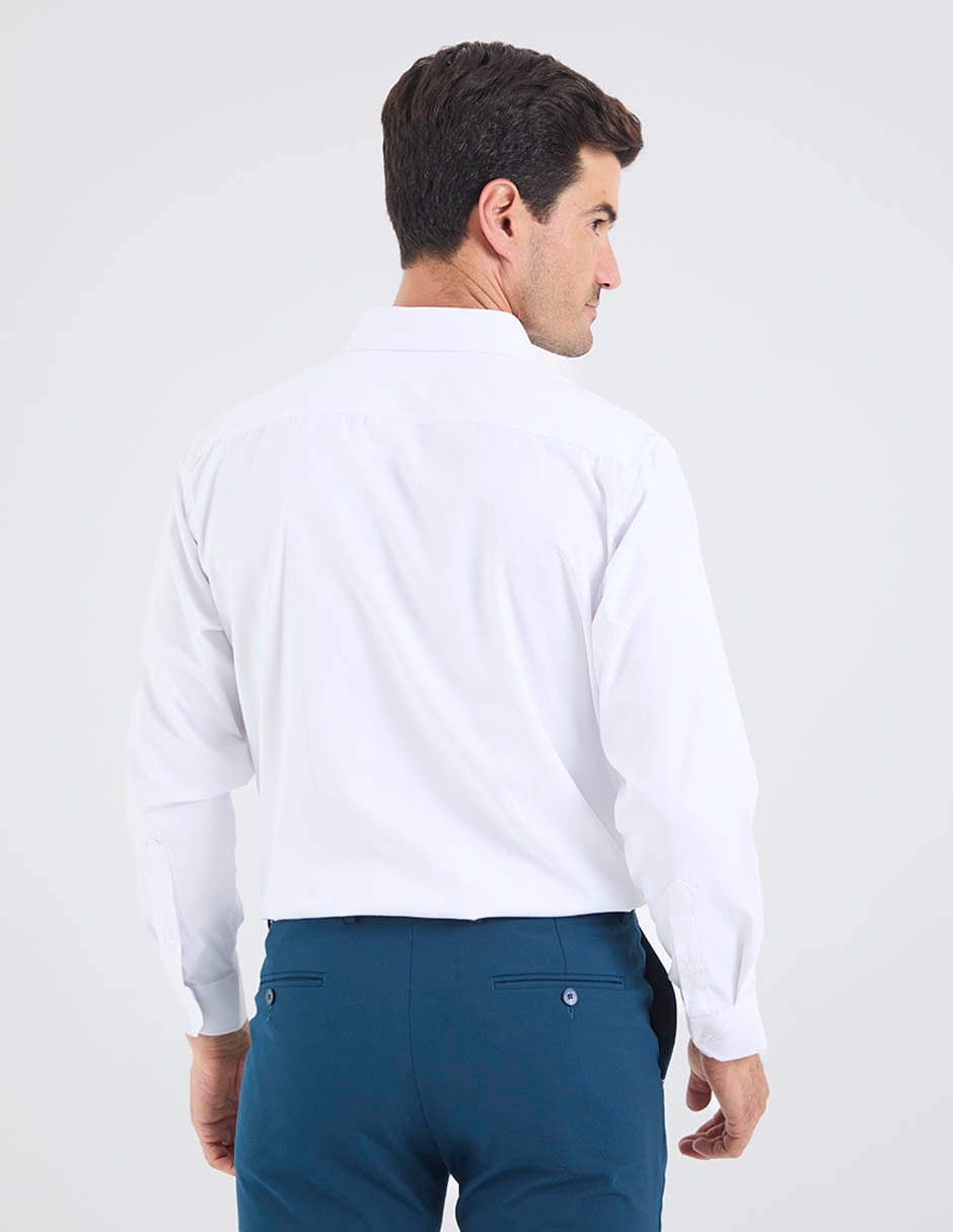 Camisa formal john henry manga larga para hombre